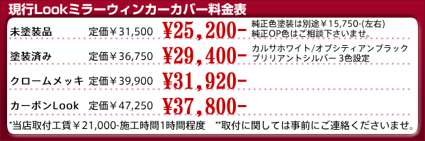 ベンツ現行スタイルウィンカーカバー